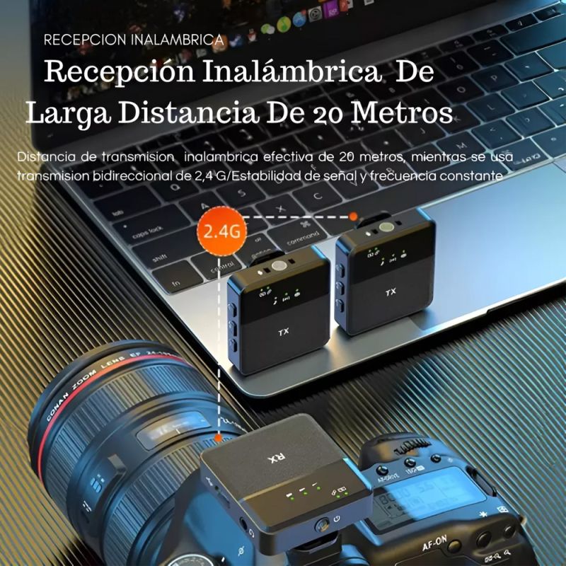 Comprar Microfono Celular Doble Tipo C Sx8 en Electroshopy - Ángulo 2